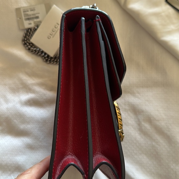 Gucci Red Embellished Raccoon Medium Dionysus Shoulder - Picture 6 of 15